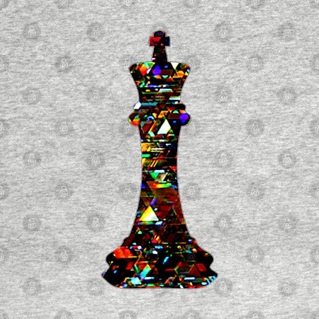 Chess Piece - The King 3 by The Black Panther